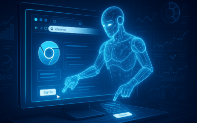 Chrome auto browse: Impacto no SEO e preparação para a era dos agentes de IA